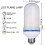 (yellow) 2pcs LED Flame Effect Light Bulb, 4 Modes With Upside Down Effect E27/E26 Base, LED Fire Flame Bulbs, For Halloween Hotel Bar Christmas Par 3