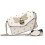 Bee Pearl Crossbody Bag White 2