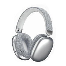 For Air MAX 2 Wireless Noise Cancelling Bluetooth Headset Silver