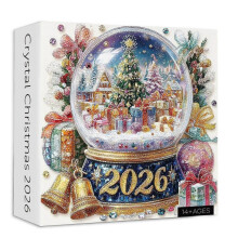 (B) Christmas Crystal Ball Jigsaw Puzzles Gift for Kids 14+Ages