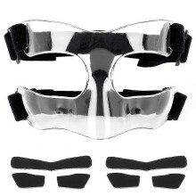 Adjustable Face Guard for Sports Training Nose Protector with Padding