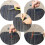 Repair Kit Carrying Case Motorcycle Car Tyre Cold Patch 5