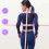 Correct Postures Exercise Stick Wood Yoga Training Stick Postures Corrector for Stretching Flexibility Balance Strength 5