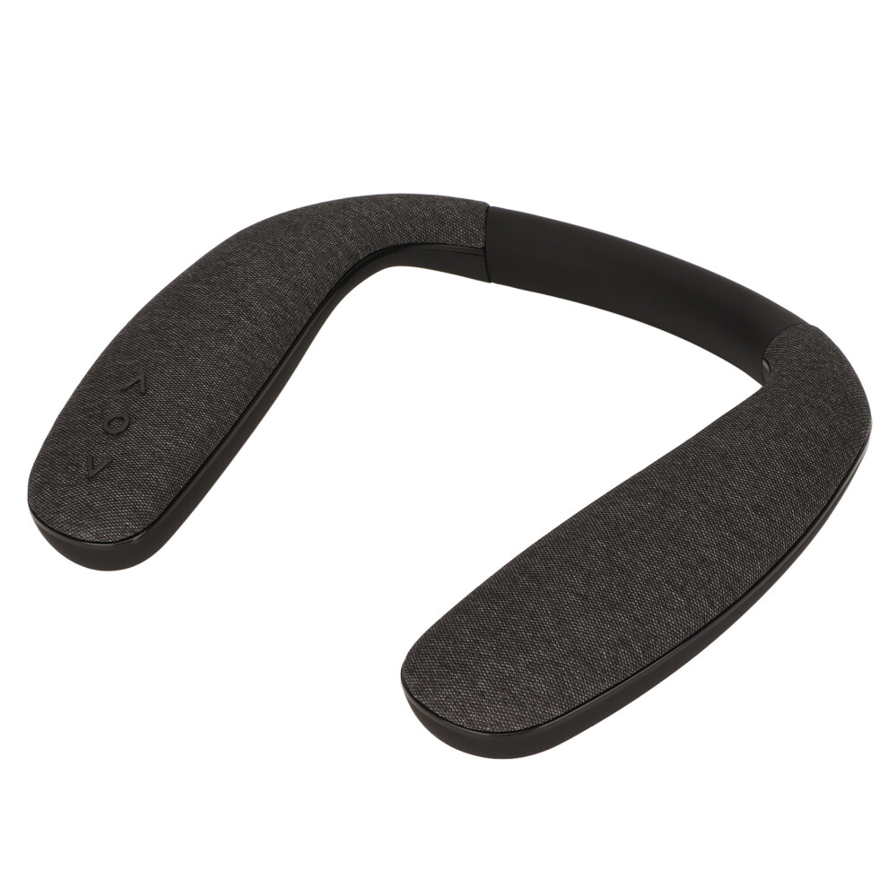 Bluetooth Neckband Speaker V5.0 3W Stereo Noise Cancelling Black 9481356577551