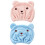 2Pcs Super Absorbent Quick Dry Hair Towel Wrap 1