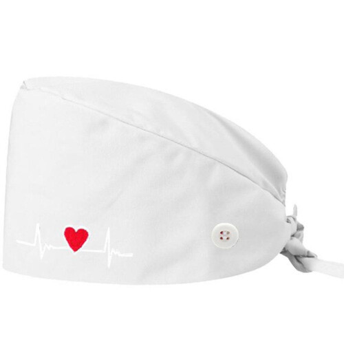 Unisex Adjustable Cotton Washable Scrub Cap