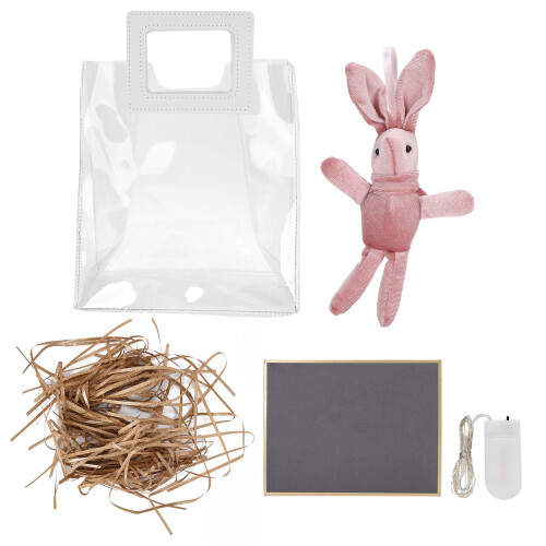 (Gold) PVC-Transparente Einkaufstasche mit Goldfolie