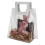 (Gold) PVC-Transparente Einkaufstasche mit Goldfolie 2