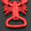 Metal Lacquer Red Crayfish Bottle Opener 4