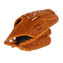 PVC braune Baseball-Handschuh für Kinder & Erwachsene, 10,5 Zoll Pitcher-Mitt