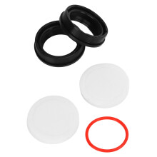 Set aus Staubdichtungen für die vordere Gabel eines Mountainbikes, 34 mm, mit Gummi- und Schaumstoffkomponenten