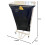 Sack Holder White Metal Bag Hold Free Standing 5