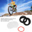 34mm Front Fork Dust Seal Set for Mountain Bikes, Rubber & Sponge 9