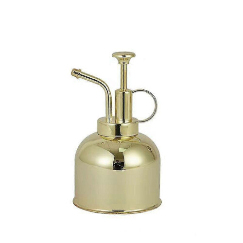 (silver)Stainless Steel Plant with Top Pump Small Watering Can 2