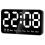 Digital Wall Clock, 9Inch LED Digital Clock Large Display with 12/24H, Big Digits,Small Silent Wall 1
