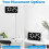 Digital Wall Clock, 9Inch LED Digital Clock Large Display with 12/24H, Big Digits,Small Silent Wall 4