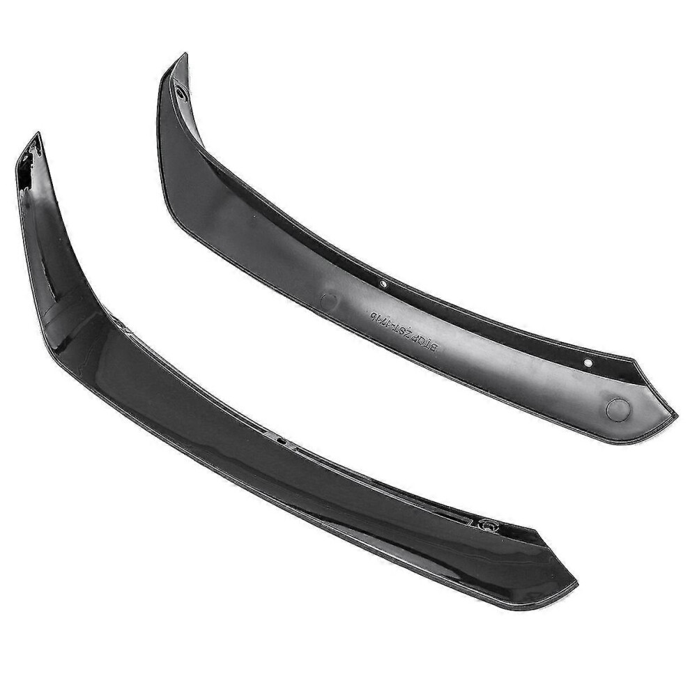 Kikidex (As Show, One Size) Car Front Lower Bumper Side Spaoiler For - Cla- W117 C117 Cla45 Cla200 Cla220