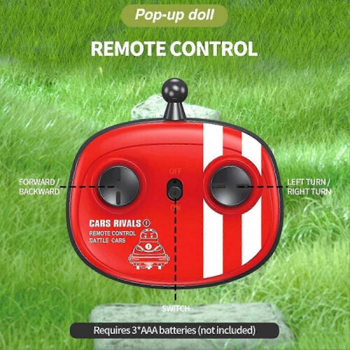 1 Set Speed Bumper Cars Toy Mini Remote Controlled Ejectors Vehicles with Remote Controller 2