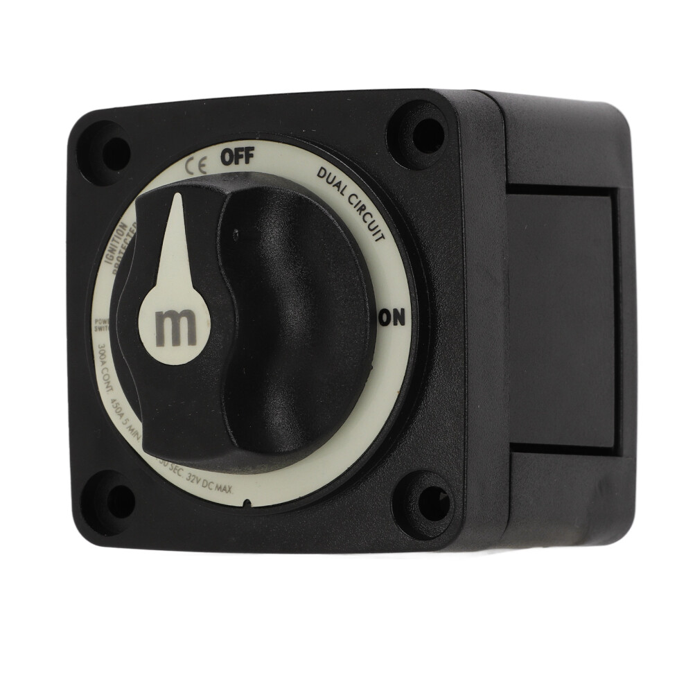Dual Circuit Battery Isolator Switch 300A 32V Waterproof For Rv Boat 4931356580235