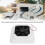 12V White RV Vent Fan - Dustproof Strong Wind Compact Design 3