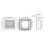12V White RV Vent Fan - Dustproof Strong Wind Compact Design 10