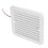 12V White RV Vent Fan - Dustproof Strong Wind Compact Design 15