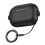 (black)Protective Case for Airpods 4th Generation Bluetooth Headphones Black Yellow 3
