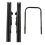 Double Locking Seat Slider Rail Set Steel Construction Adjustable for RVs 2
