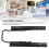Double Locking Seat Slider Rail Set Steel Construction Adjustable for RVs 7