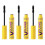 (3pcs)The Bubble Washable Mascara Buildable Mascara Volume and Length Formula 1