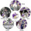 128 Pcs Purple Balloon Arch Kit 3
