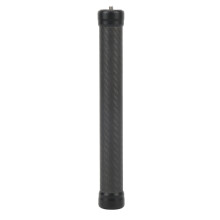 25 cm Aluminium-Carbonfaser-Stabilisator-Verlängerung, 33 mm, schwarz