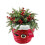 4 Round Christmas Hamper Basket Gift Hamper 19cm 6
