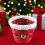 4 Round Christmas Hamper Basket Gift Hamper 19cm 7