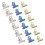 18pcs RVS Nagelverlengingsclips Manicure Tool 3
