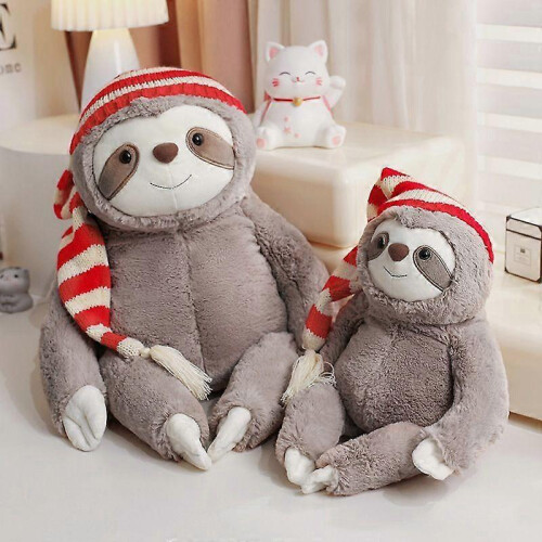 (80cm) Christmas Sloth Doll Gift for Kids 22cm/60cm/80cm 1