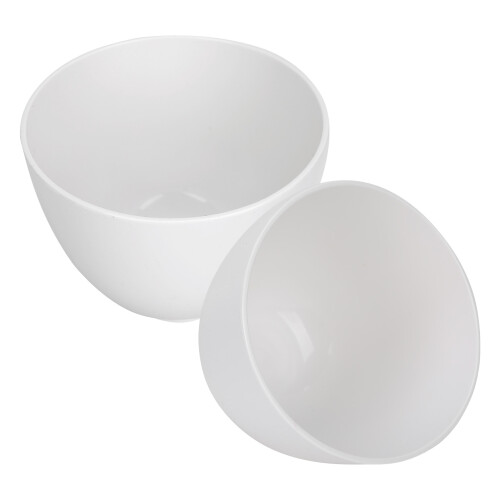 2x Opvouwbare Maskermengkommen Wit 1