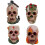 (Vine Style)1x Halloween Assorted Skull Ornaments Holiday Decorations 1
