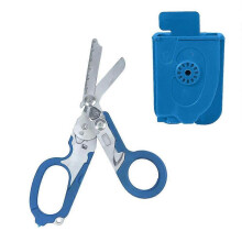 Outdoor Tactical Folding Scissors and K Sheath Multifunction Scissors Raptor Rescue Scissors Folding Pliers Medical Emergency Multifunction Scissors B