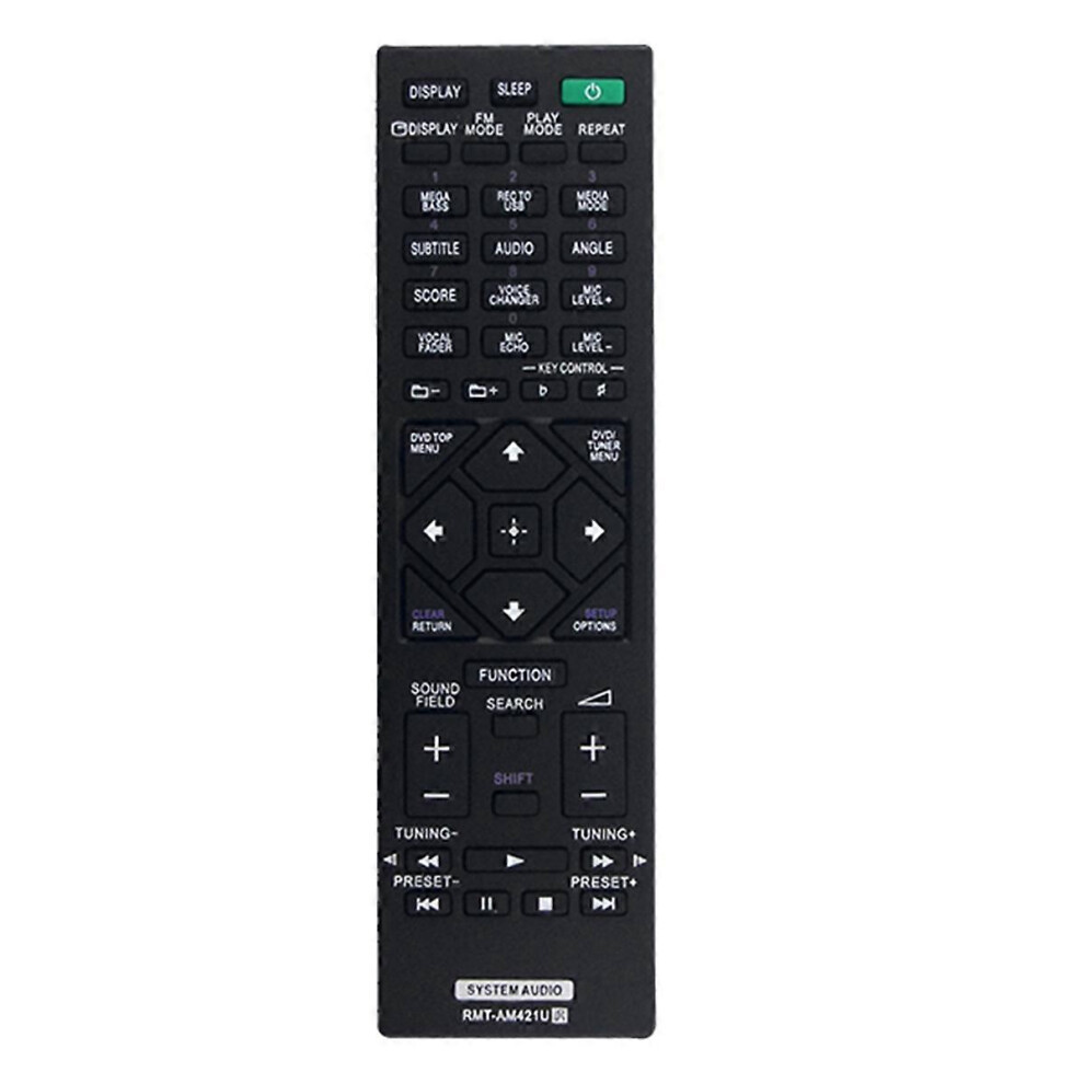 Replace -Am421u Remote For Mhc-V73d Mhc-V83d Mhc-M80d Mhc-M60d Mhc-M40d Hcd-M40d Home Audio Stereo System 6935165372195
