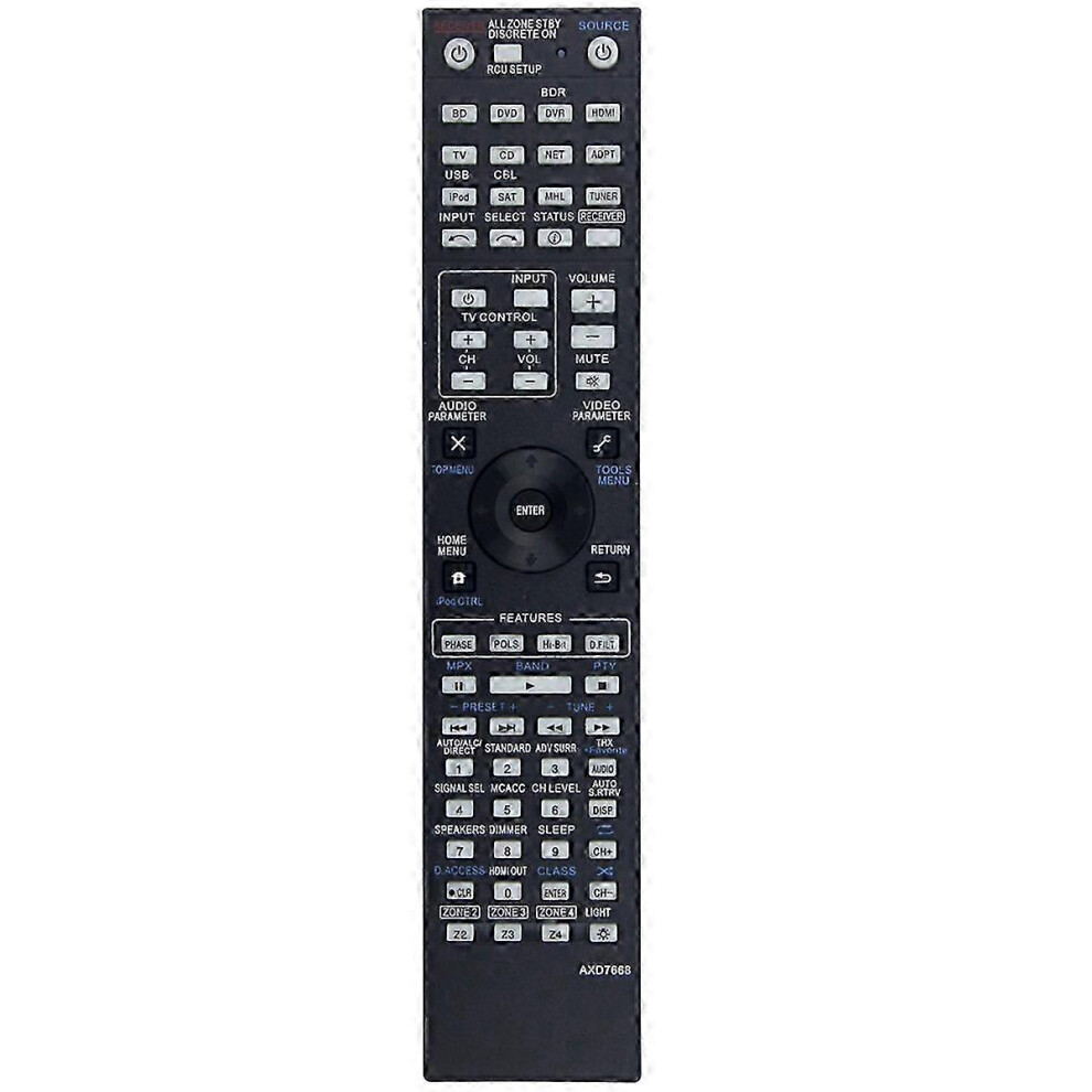 Pioneer Vsx-1123-K Remote Control Replacement Axd7668 Axd7596 Axd7305 Axd7691 Axd7725 Sc-57 Sc-55 Lx 6935165372225