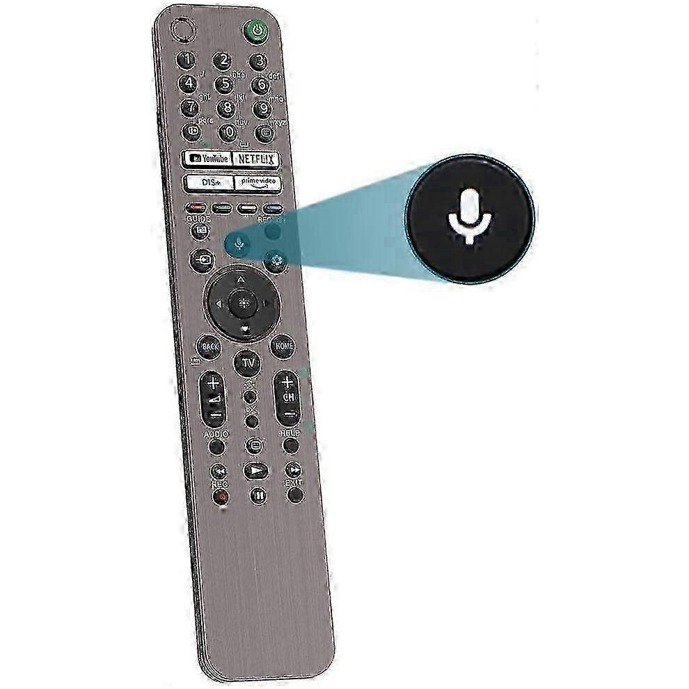 Rmf-Tx621e Voice Remote Controller Mic For Sony Smart Tv Bluetooth Remote And Remote For Sony Smart Uhd Led 4K Kd Xbr Series Tv And Sony Bravia Oled 2 6935165372270