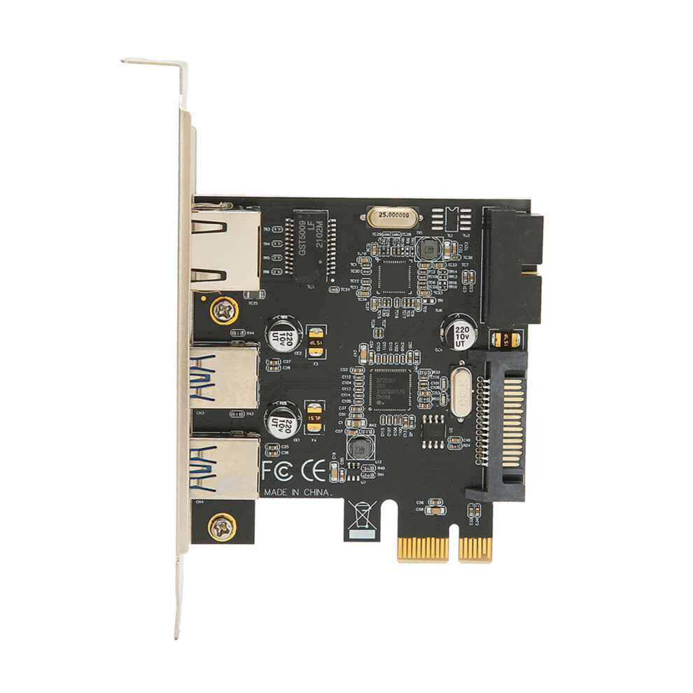 Pcie To Usb3.0 Sata Expansion Card 15Pin Power High Speed 6901356582261
