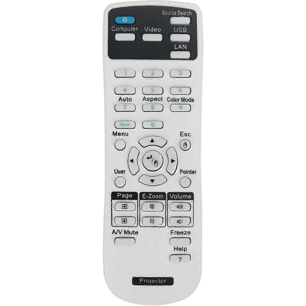 Universal Projector Remote Control Compatible For Epson Brightlink,Powerlite 6935165372416