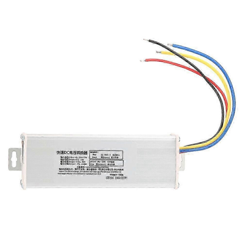 36?72V To 12V 20A 240W Dc Converter Adapter Voltage Transformer 6935165367894