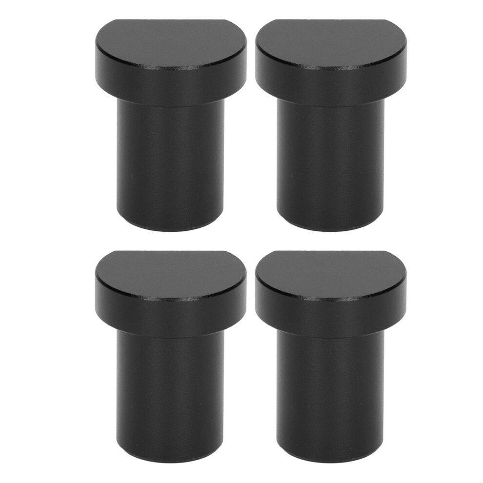 4Pcs Woodworking Desktop Limit Blocks 20Mm Diameter Black Workbench Pegs 8481356582808
