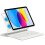 (White) For iPad 10.9 Tablet Case Bluetooth Keyboard 4