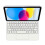 (White) For iPad 10.9 Tablet Case Bluetooth Keyboard 5