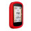 (red) Non-Slip Silicone Anti-scratch Protective Case Screen Protector Full Coverage Compatible for Edge840 GPS Computer 1