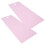(Rose) 2 Pz Lenzuoli Salone Impermeabili Antiolio Rosa 4